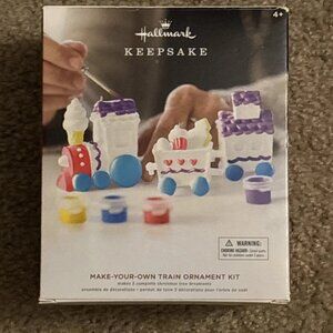 Train ornament kit hallmark keepsake and season's treating 2018